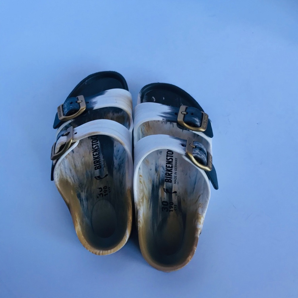Birkenstock Kids Sandals - Black and White - Picture 4 of 5